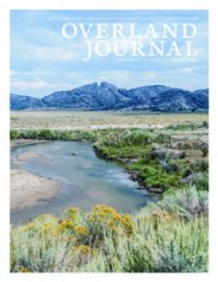 Overland Journal vol 27 no 1 Spring 2019