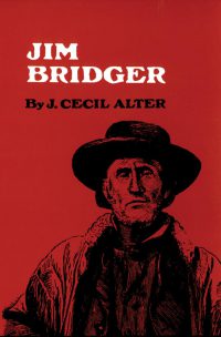 cover Jim Bridger by J. Cecil Alter
