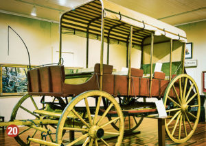 Wagon in museum