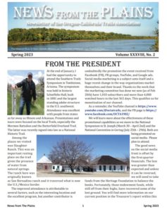 cover of News From The Plains with text and photos